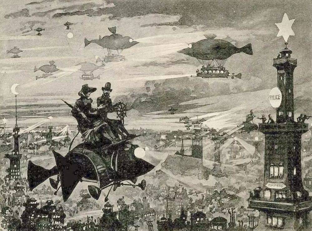 100年前的未来幻想，我们今天实现了几个？(图3)