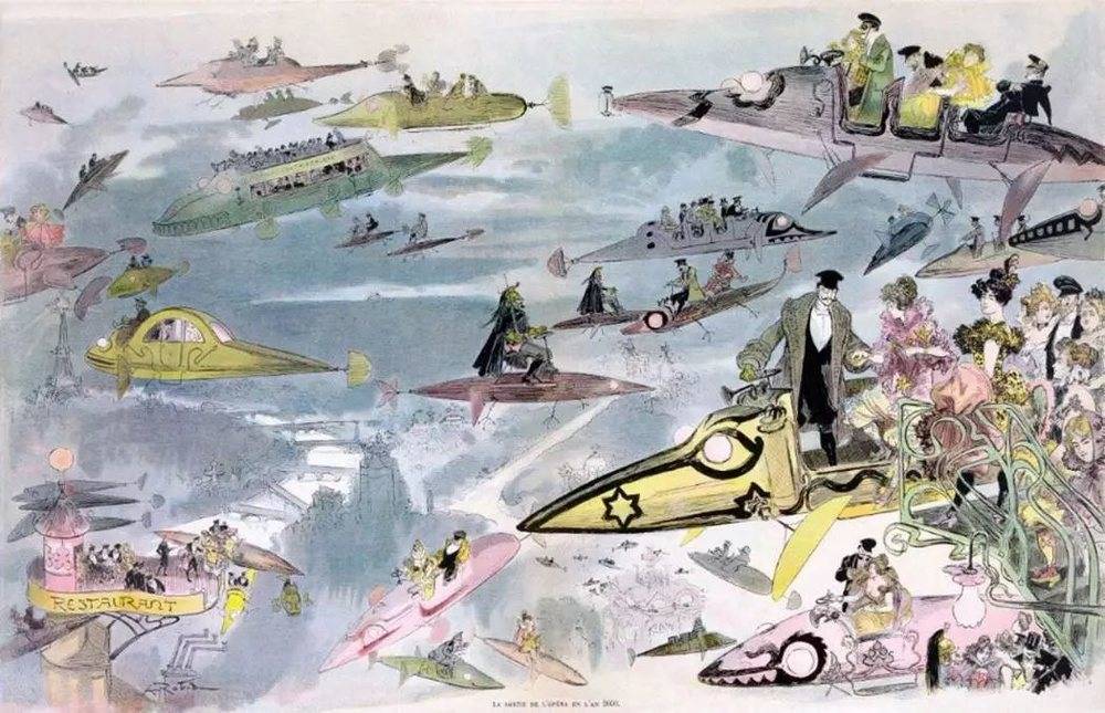 100年前的未来幻想，我们今天实现了几个？(图2)